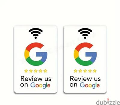 Google Review NFC card with Custom URL