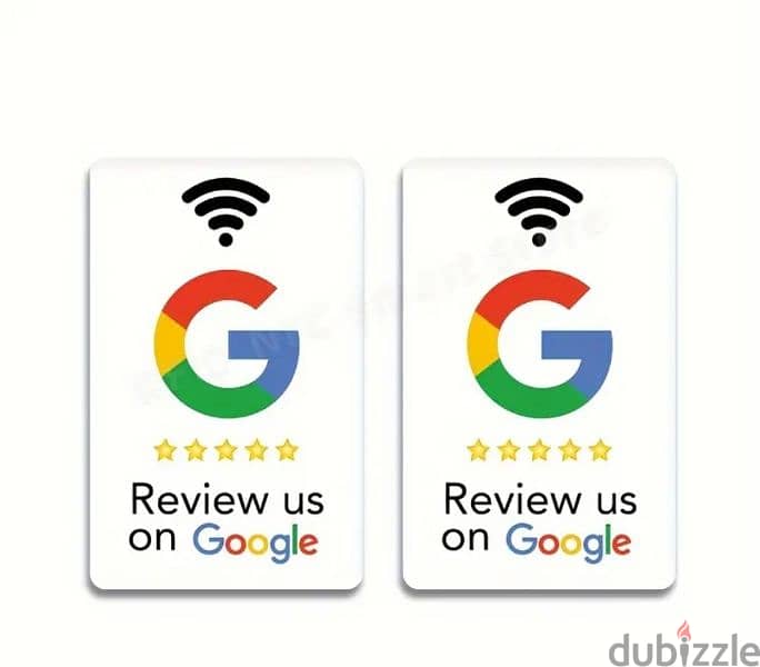 Google Review NFC card with Custom URL 0