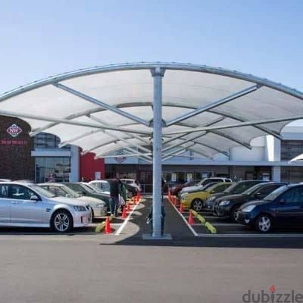 car parking shades, Steel Doors , Gates, Aluminium work, Glass work 9