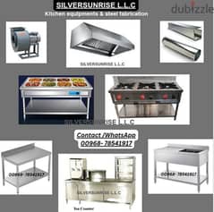 fabricating cooking burner & tables 0