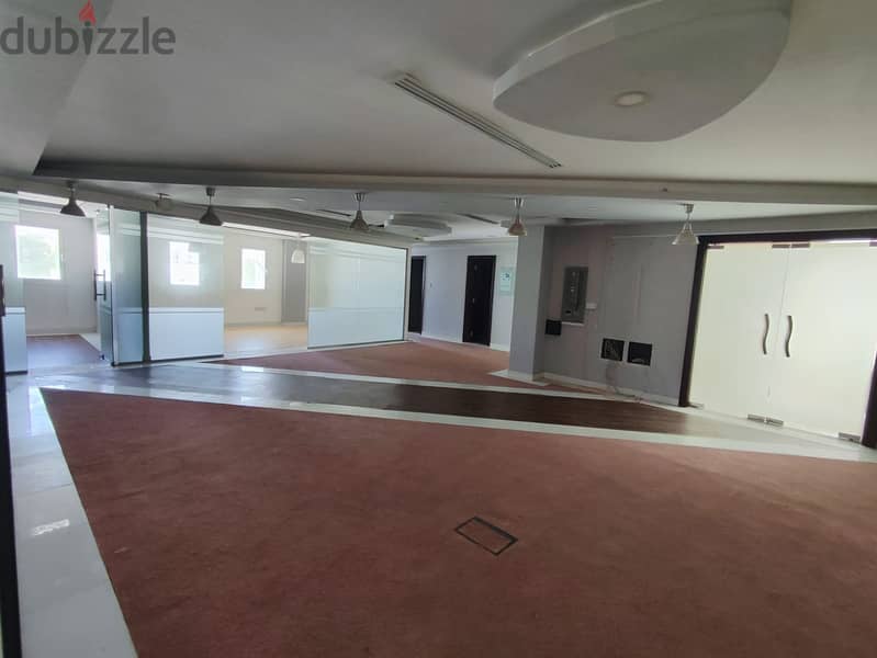 IDEAL 2 floors 1+2  showroom For rent in QURUM 1