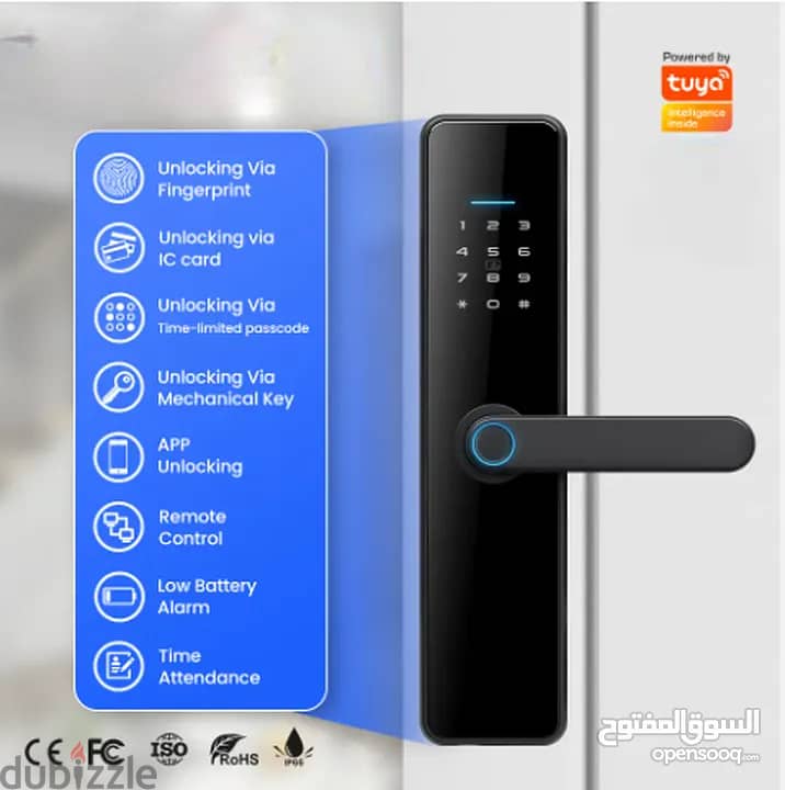 WIFI Smart Door Handle 0