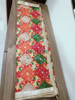 New beautiful heavy work phulkari dupatta f