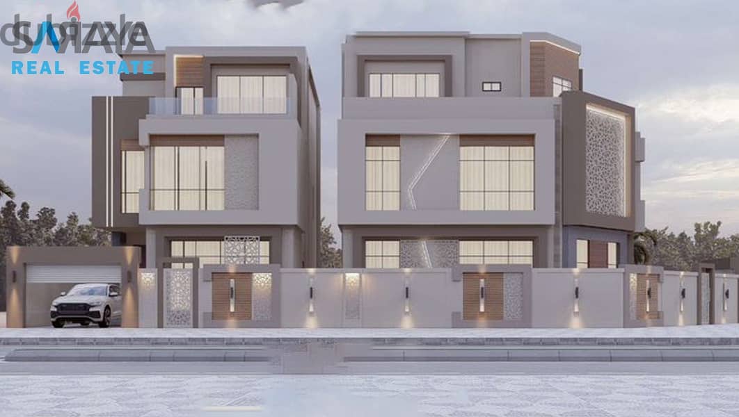 " SR-NN-444 Twin Villa is under construction in Al khoud 6 1