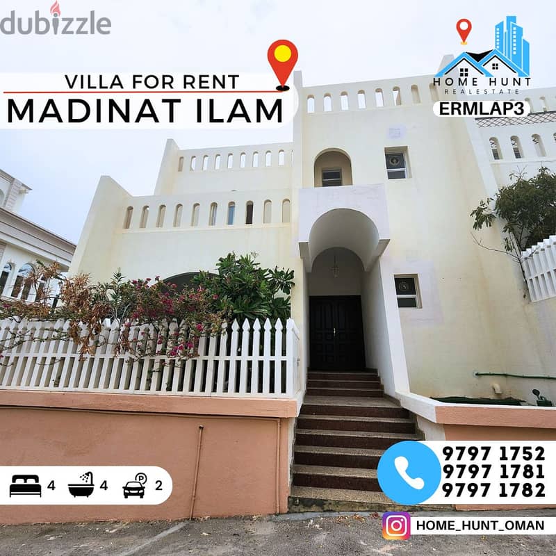 MADINAT AL ILAM | 4BR COMPLEX VILLA FOR RENT 0