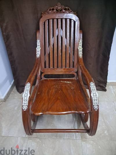 Relaxing chair pure wood (made in india)