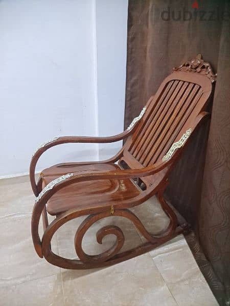 Relaxing chair pure wood (made in india) 2