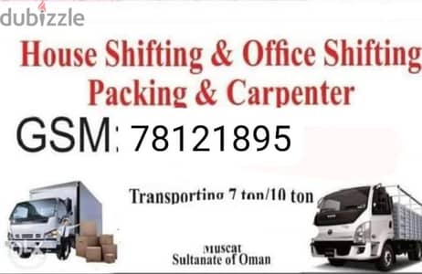 House shifting service carpenter pickup truck