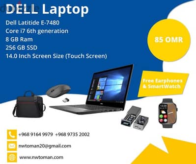 Dell core i7 touch screen laptop