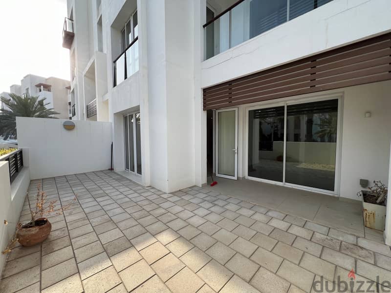 1 Bedroom Ground Floor Apartment for Rent in Al Mouj 7