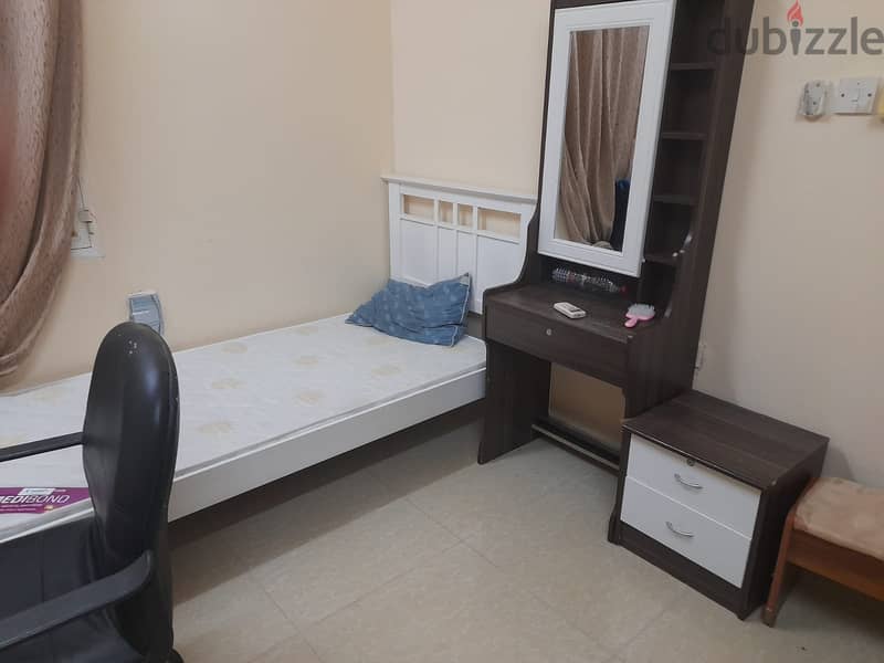 Room for rent ladies at alkhoud with all 50 rial share 100 rial alone 3