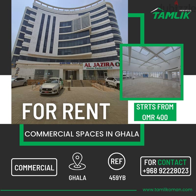 Commercial Spaces for Rent in Ghala |REF 559YB 0