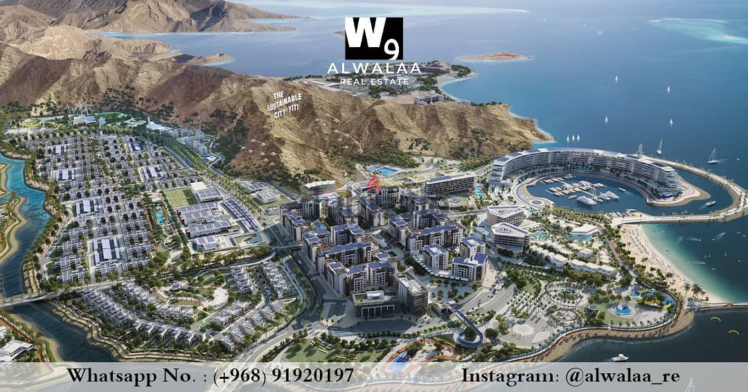 Own a serene 2BHK apartment with stunning marina view in Muscat 11