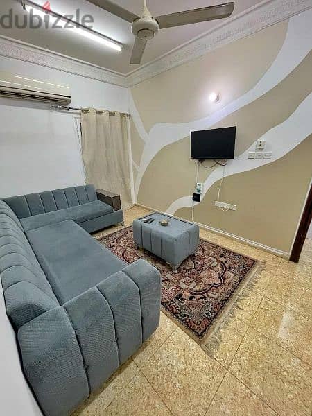 1BHK FURNISHED IN AL-GHUBRA SOUTH 0