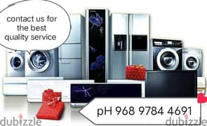 Maintenance Automatic washing machines and Refrigerator'ss