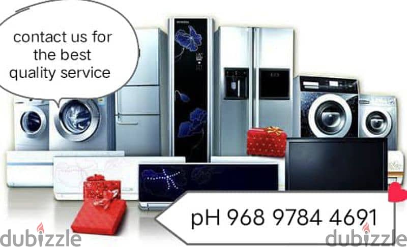 Maintenance Automatic washing machines and Refrigerator'ss 0