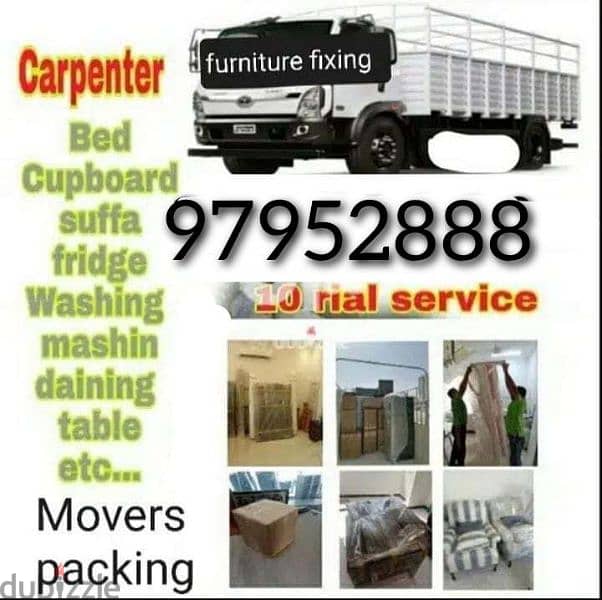 muscat furniture house shiftingg low price 0