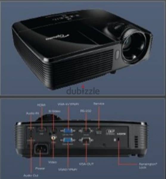 Optoma projector 3D  good price بروجيكتور  بحالة ممتازة 1