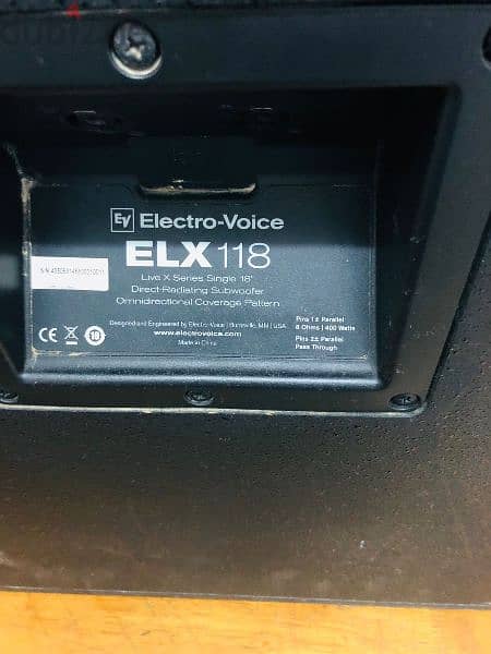 EV professional subwhoofer forsale 1