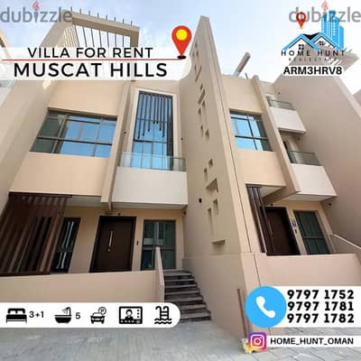 MUSCAT HILLS | LUXURIOUS 3+1 BR COMMUNITY VILLA WITH PRIVATE POOL FOR