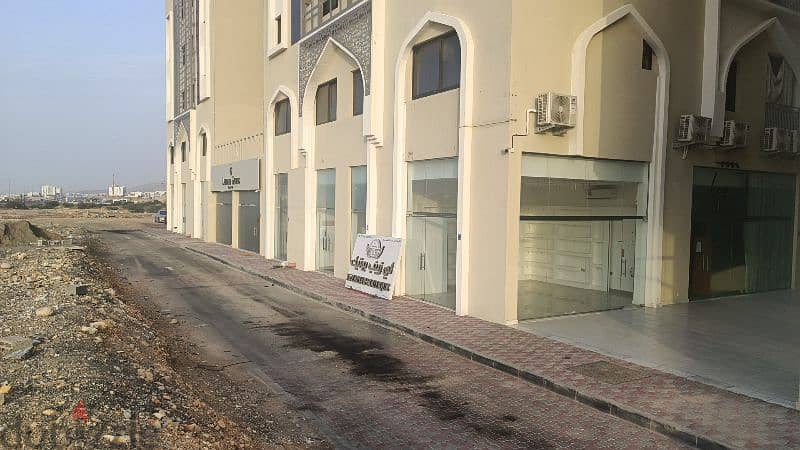 a shop for rent locates on Ansab/Muscat highway (first line ) 0