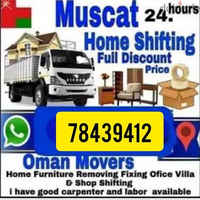 muscat furniture house shiftingg low price