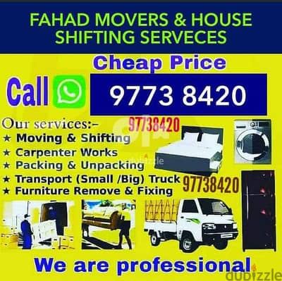 muscat furniture house shiftingg low price