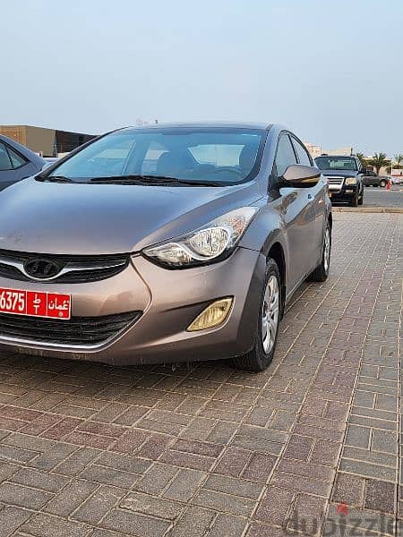 Huyndai Elantra for rent النترا للايجار 2