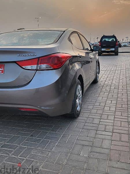 Huyndai Elantra for rent النترا للايجار 3