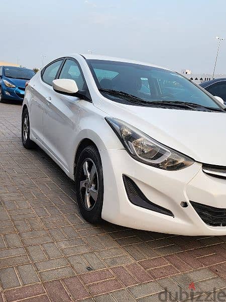 Huyndai Elantra for rent النترا للايجار 7