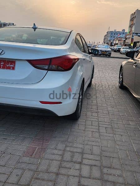 Huyndai Elantra for rent النترا للايجار 10