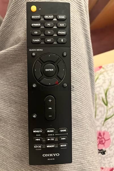 onkyo remote control only 1