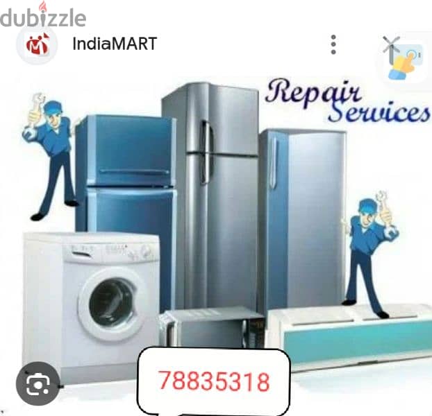 maintenance Automatic washing machine and refrigerators 0