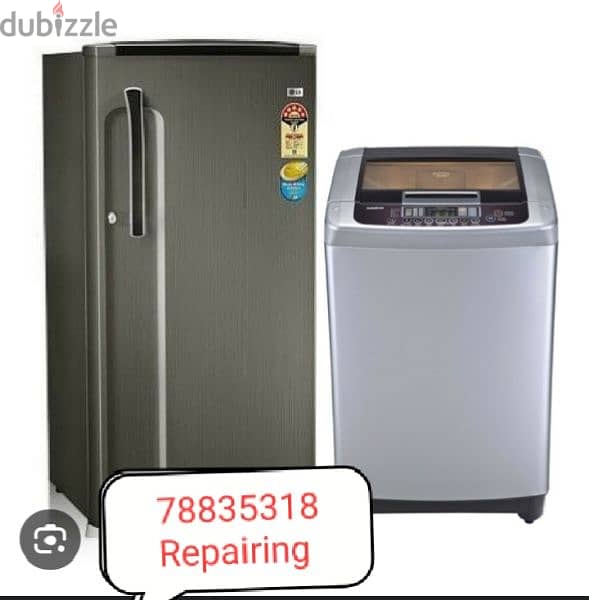 Maintenance Automatic washing machine and refrigerators R 0