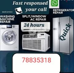 Maintenance Automatic washing machine and refrigerators R