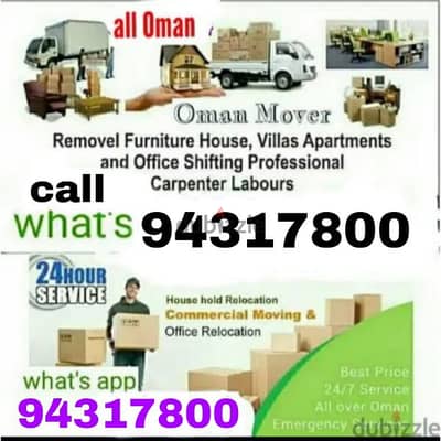 all Oman Movers House shifting office villa transport service