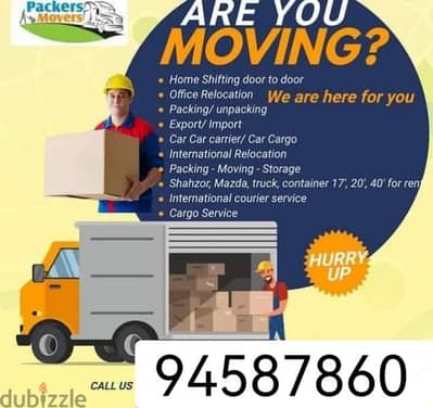 moving House shifting and transport services and