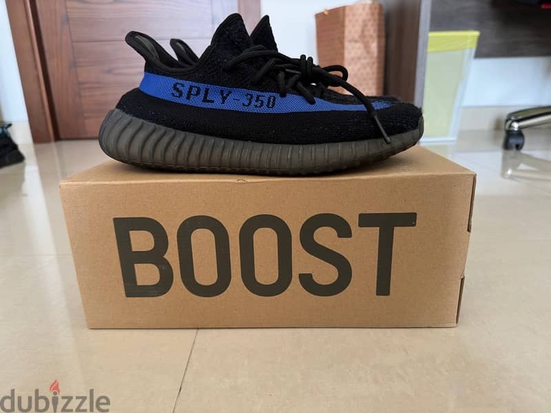 YEEZY 350 DAZZLING BLUE 2