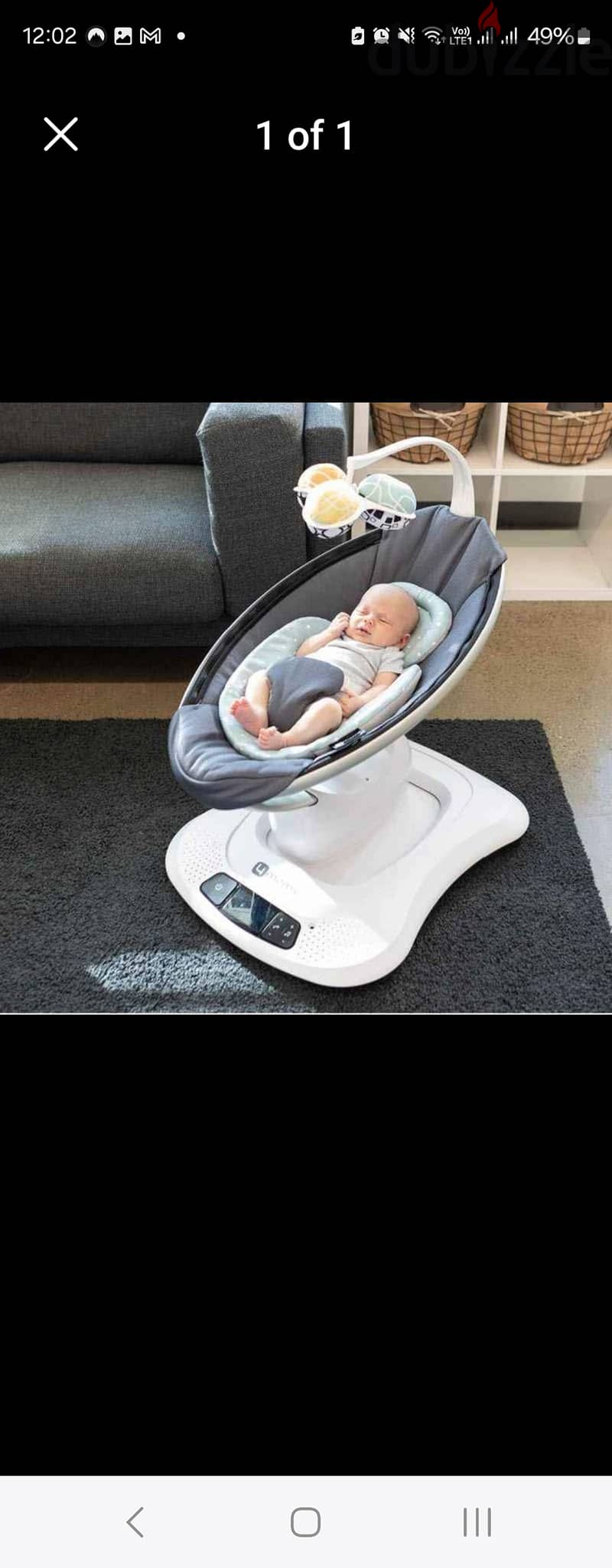 Mamaroo bouncer rocking  chair 1