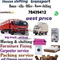 muscat furniture house shiftingg low price 0