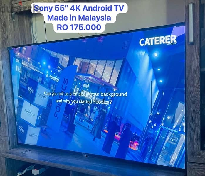 Sony 4K 55” TV ( Android  ) Made in Malaysia 2