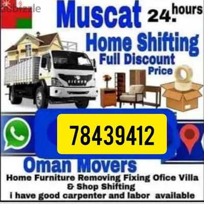 muscat furniture house shiftingg low price