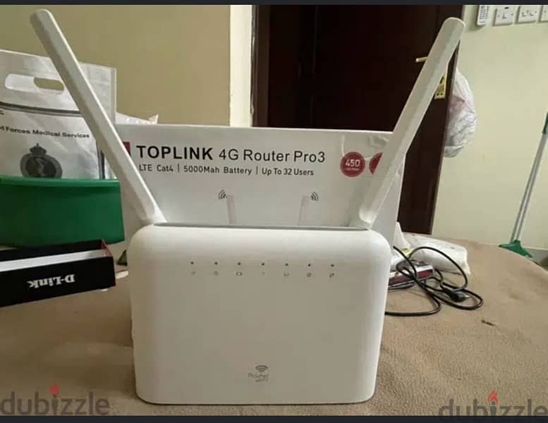 ROUTER WITH SIM CARD SLOT 4g lte battery/electricity bring anywhere 1