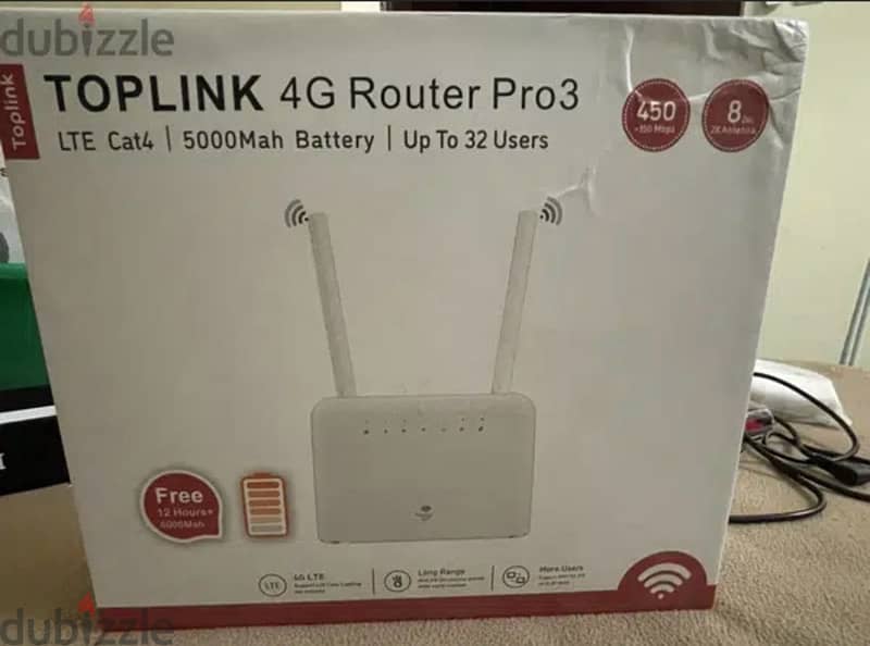 ROUTER WITH SIM CARD SLOT 4g lte battery/electricity bring anywhere 4