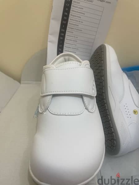 SAFETY JOGGER SHOES/nursing duty shoes white 5