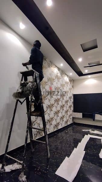 Muscat Wallpaper Service Paint work Service aviable 1