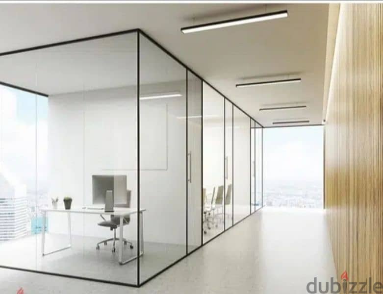 hi I'm carpenter also  glass partition gypsum partition decor  working 3