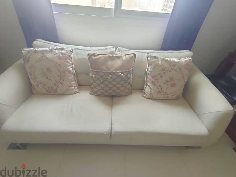 Sofa from Home Center Cushions are (Free) 1