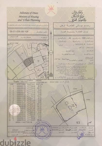 مزرعة كبيره مع فلة قيد الانشاء 1