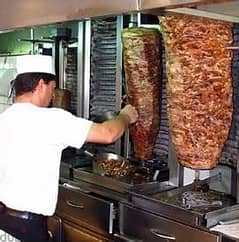 Shawarma Doner Burger maker required who can make delicious meals